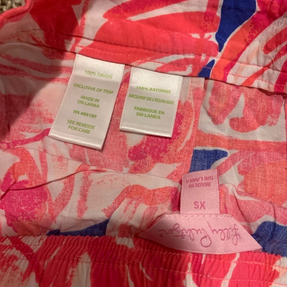 Lilly Pulitzer XS shorts - Picture 3 of 3